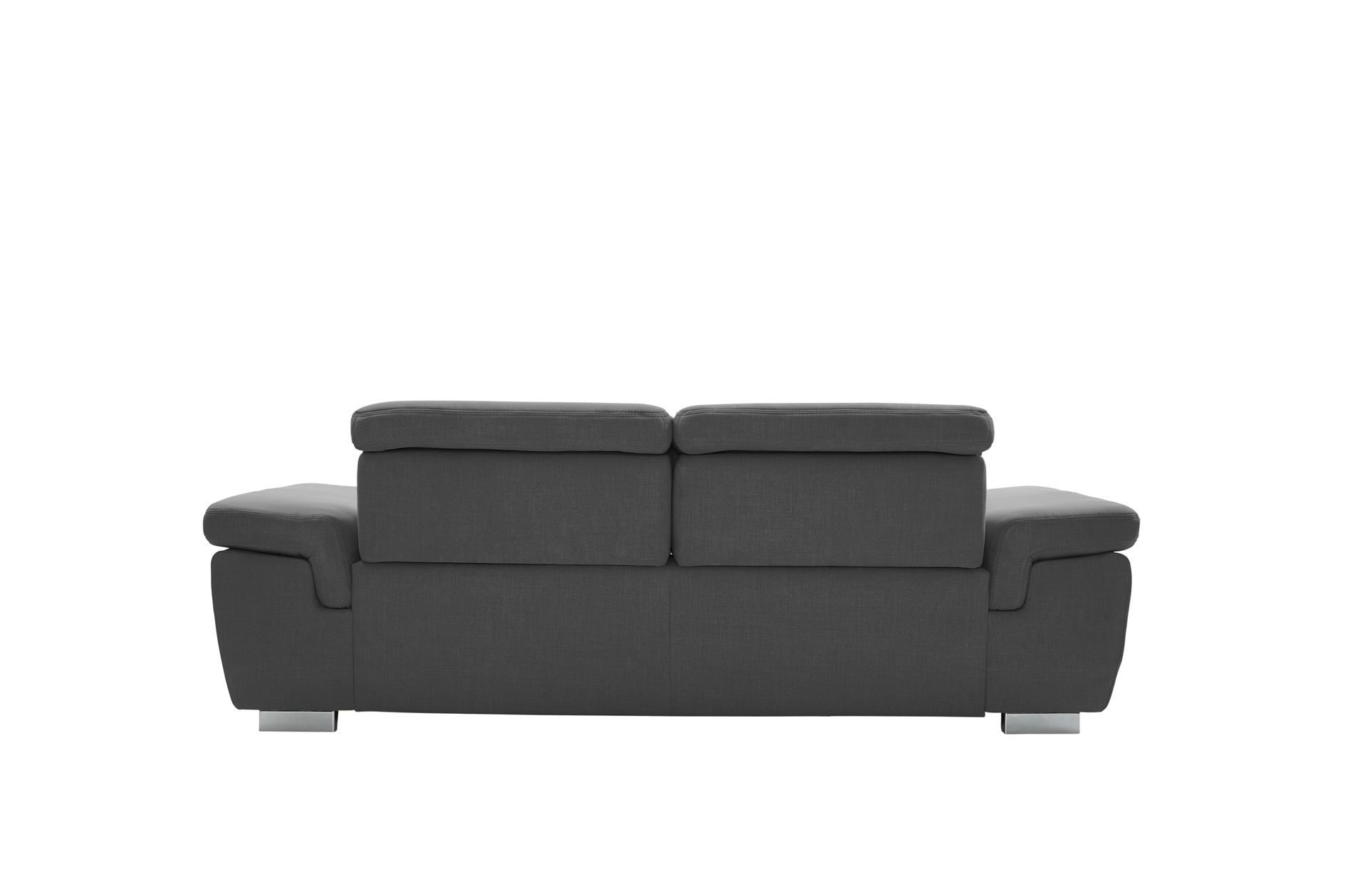polsterpower 3-Sitzer Boxspringsofa - Miro grau - Basismodell