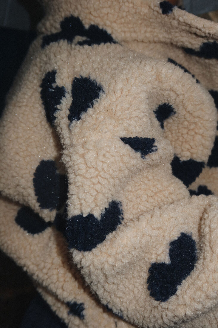 KONGES SLOJD beige konges slojd faux fur jas jody teddy jacket