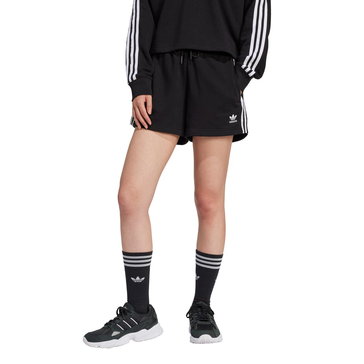 Calções adidas 3 Stripes Mulher