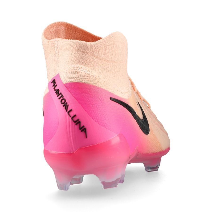 Nike Phantom Luna II Elite FG Prism - Rouge foncé/Noir/Rose