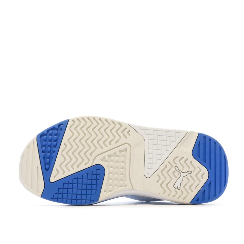 Puma Baskets Blanches/Bleu Garçon Puma X-Ray Speed