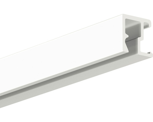 Schilderijrail Contour Rail wit 200 cm incl. montageset