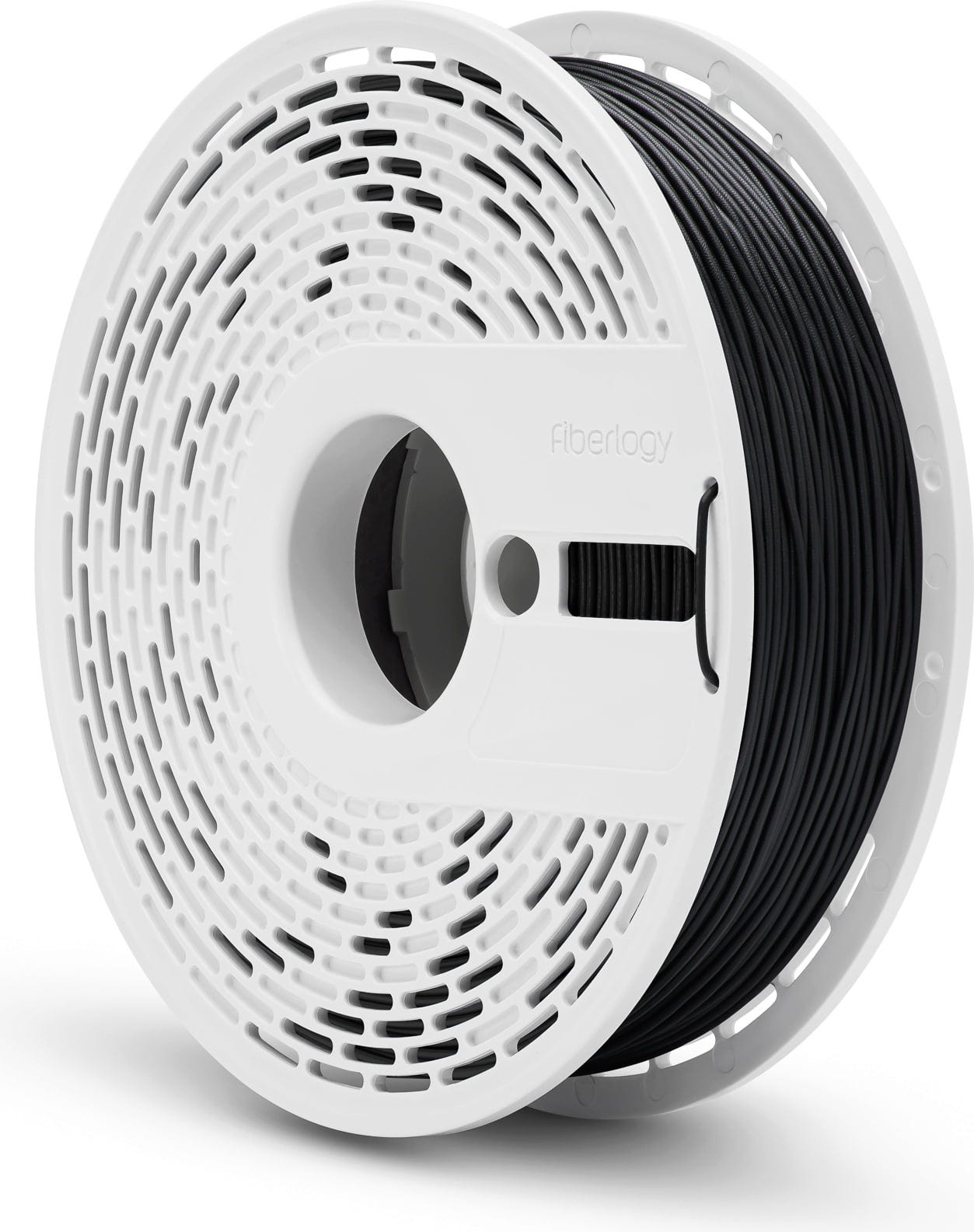 Fiberlogy  FiberFlex 40D Black, 1,75 mm / 850 g    Flexibles Filament mit einer Shore Härte von D40 in Schwarz