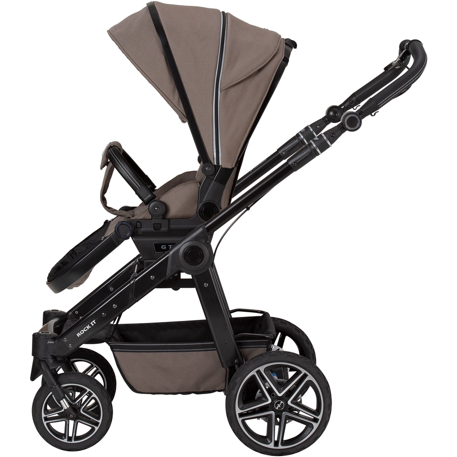 Hartan Kombikinderwagen ROCK IT GTR mit Handbremse Outdoor Toffee (800)