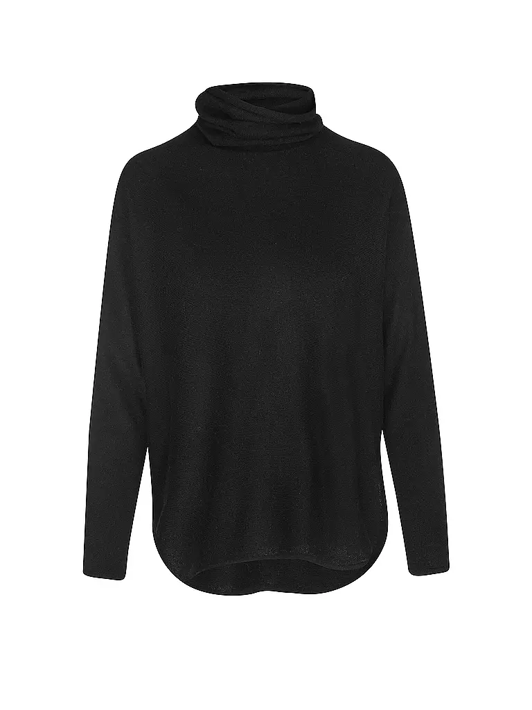 DAVIDA Kaschmirpullover  schwarz