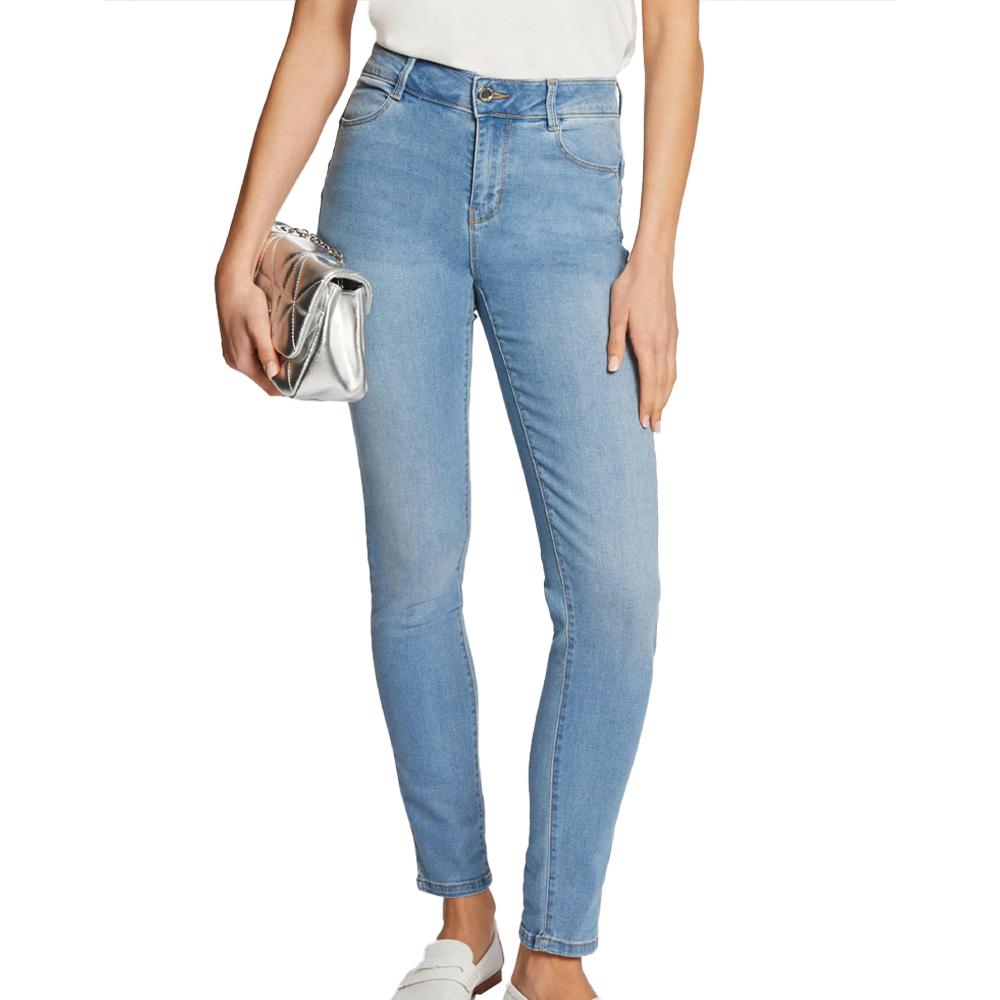Morgan Jean Slim Bleu Femme Morgan Parda