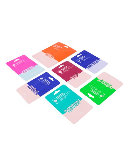 masque en tissu argile nettoyant