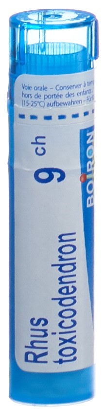 Boiron Rhus toxicodendron Gran 9 CH 4 g