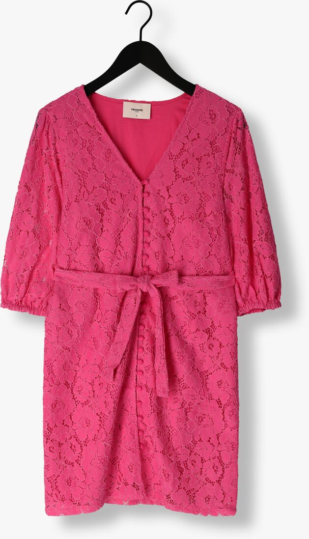 FREEBIRD roze freebird mini jurk leora mini