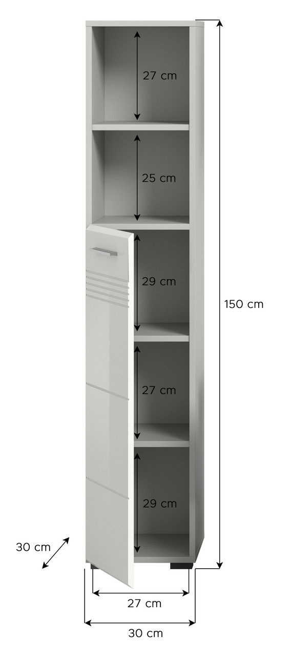 MID.YOU Hochschrank COPA