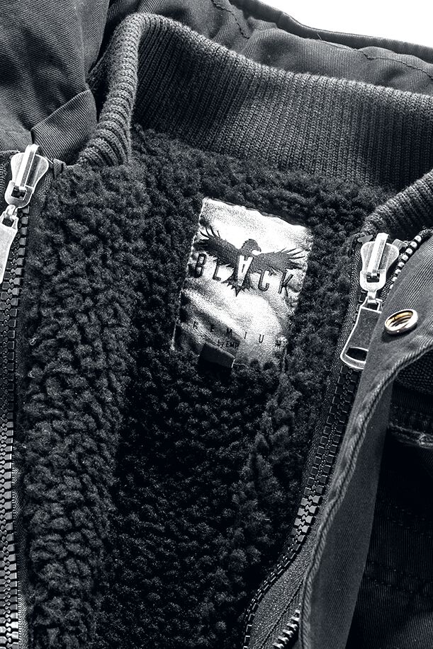 Veste Army Vintage | Black Premium by EMP Veste d'hiver