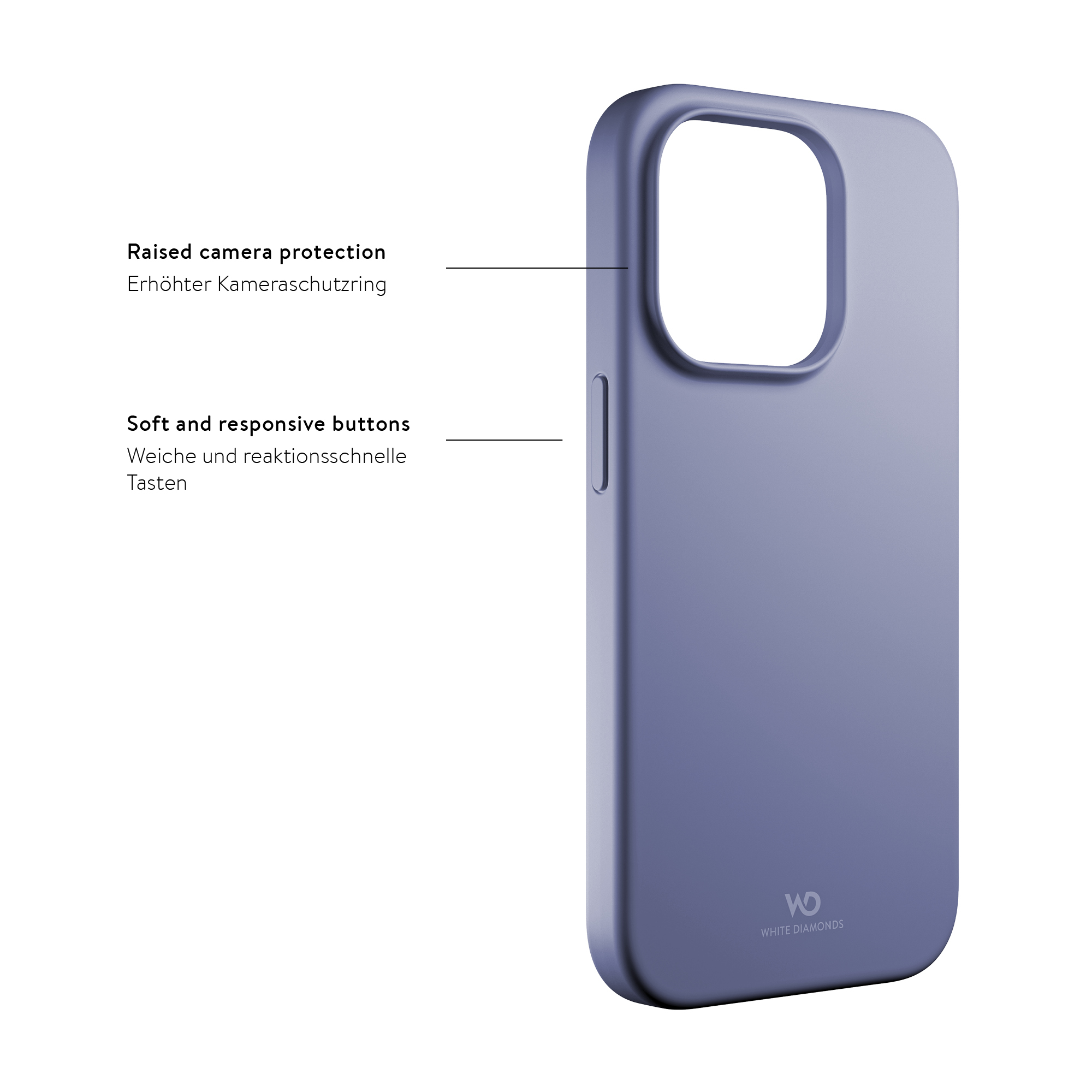 iPhone 14 Pro Max Urban Case Silikon Cover Hülle (1507FIT86) - Serenity Blue