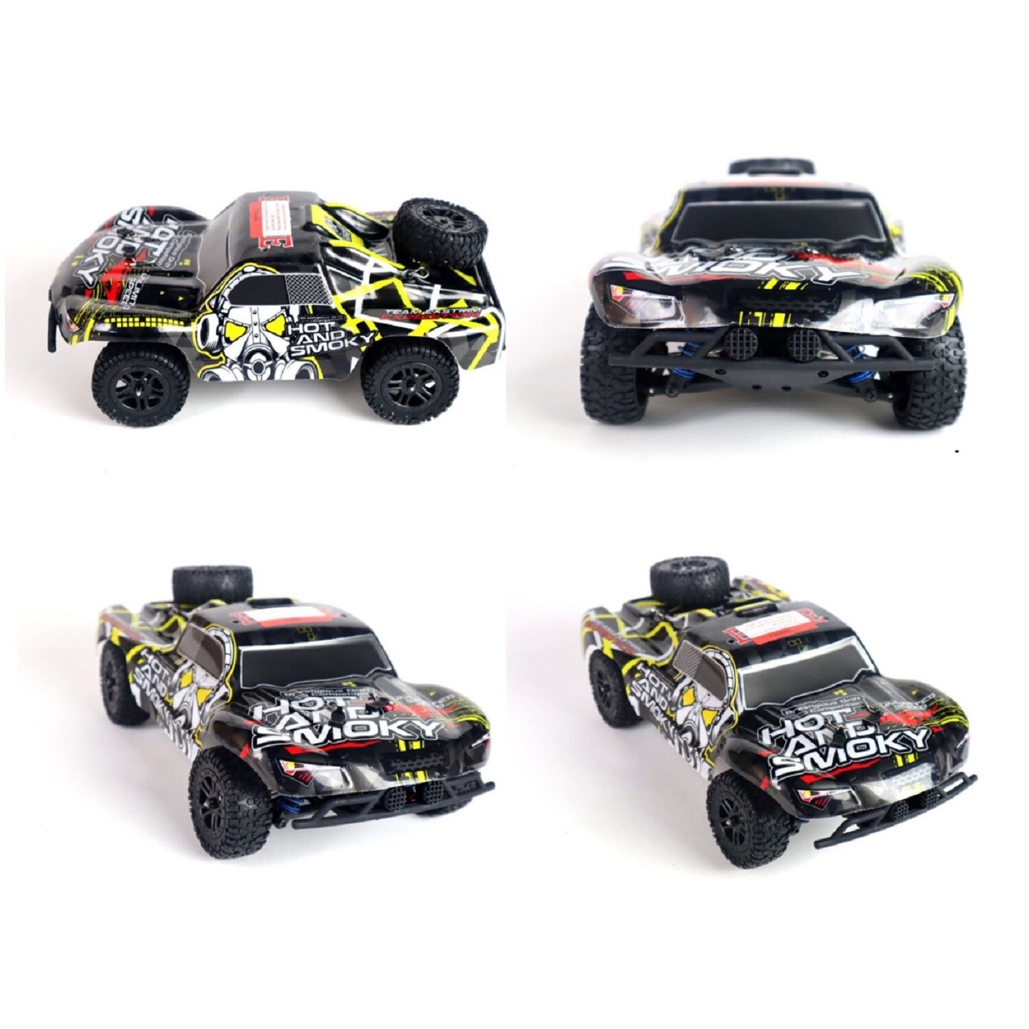 ES-Toys RC Elektro Buggy Maßstab 1:18 HS301-1E Fernsteuerung Stoßdämpfer 25A ESC schwarz