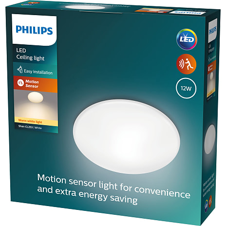 Philips Shane loftlampe med sensor - hvid