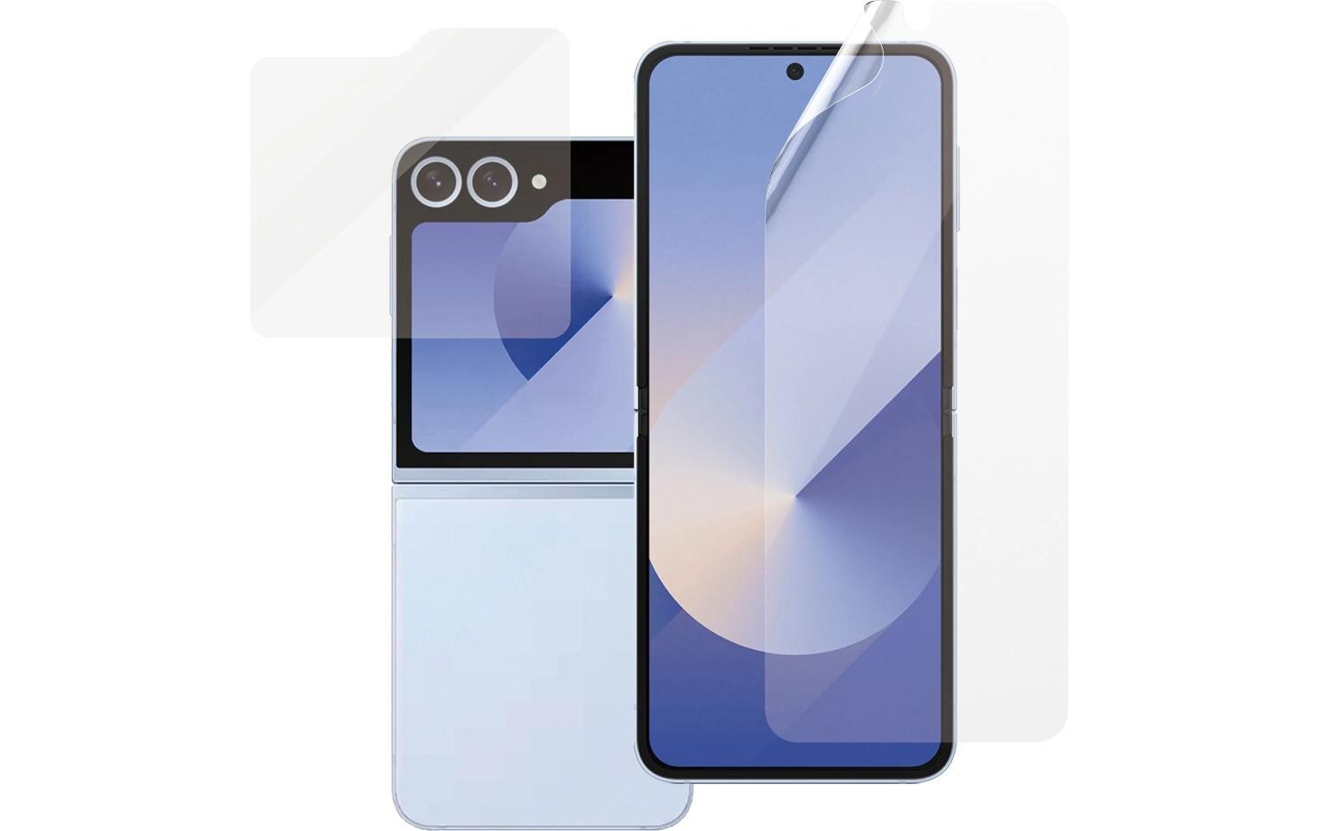 Displayschutz Duo-Pack Galaxy Z Flip6Duo-Pack-Display-Schutzfolie für das Samsung Galaxy Z Flip6