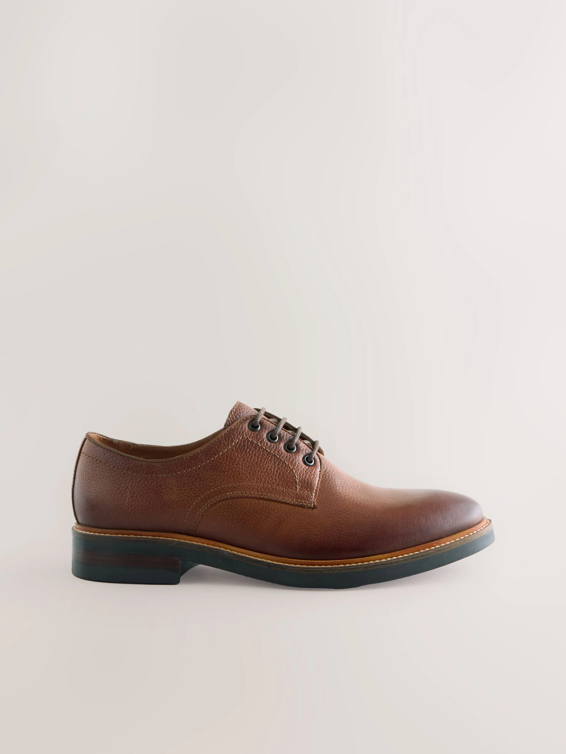Lichtbruin - Heritage Derby Leather Shoes