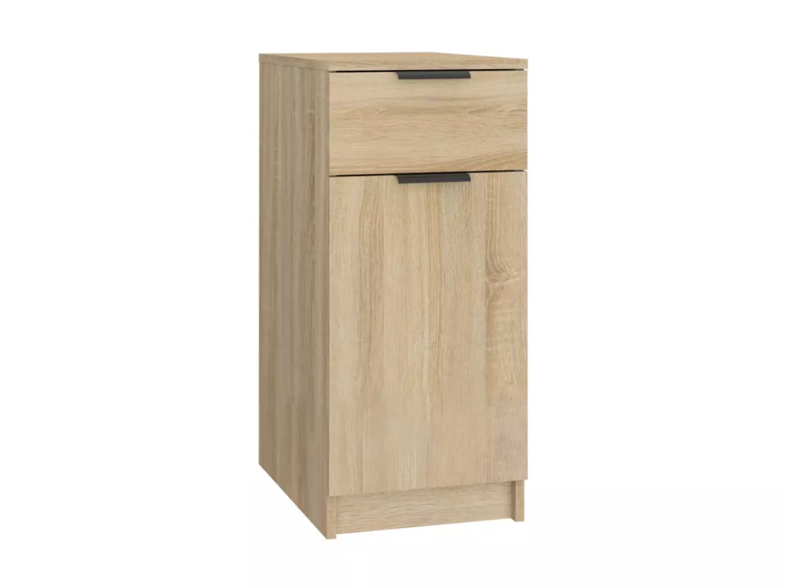 Armoire de bureau Chêne sonoma 33,5x50x75 Bois d'ingénierie