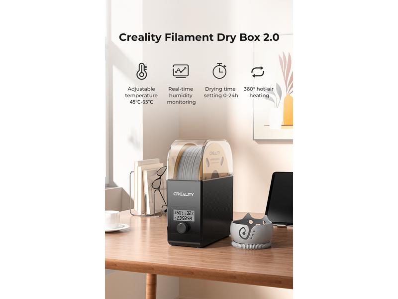Creality Filament Trockenbox 2.0 Filament-Box zum Wärmen und Trocknen
