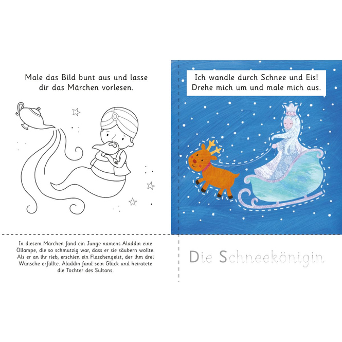 Schnippel-Spass - Märchen - Schneiden - Malen - Nachspuren