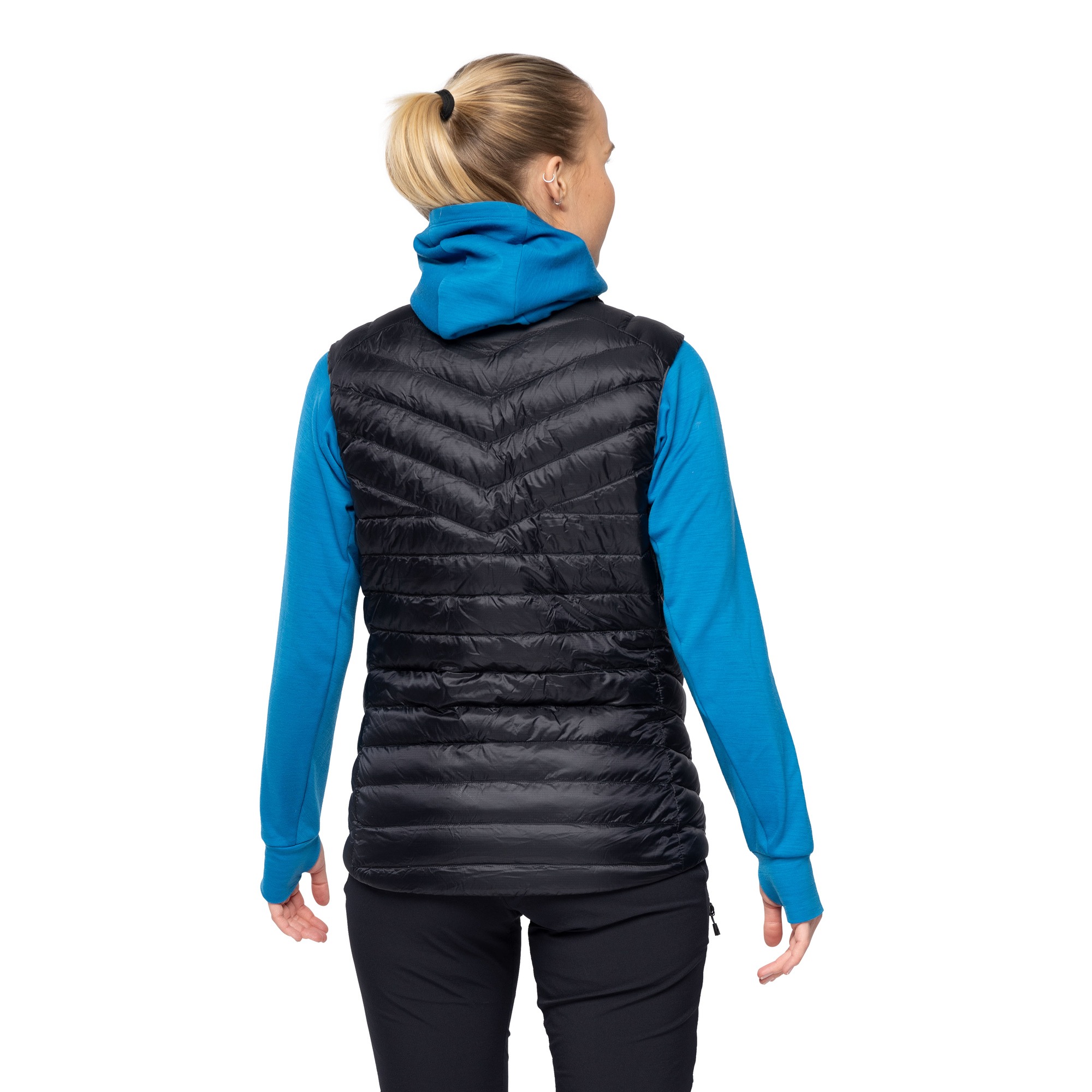 Rabot Light Down Vest Dame Black