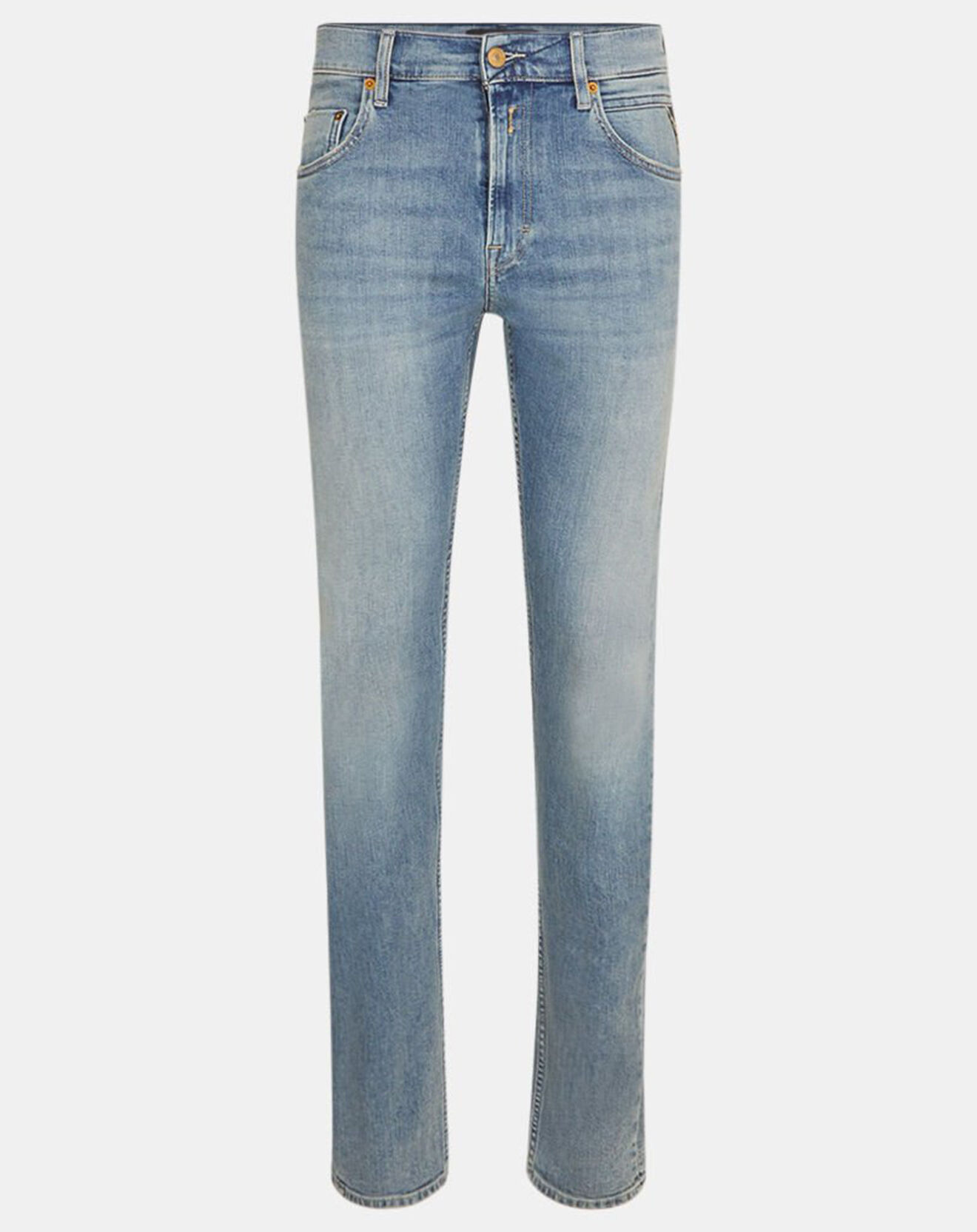 Replay Jean en Coton Bio Replay 573 bleu moyen