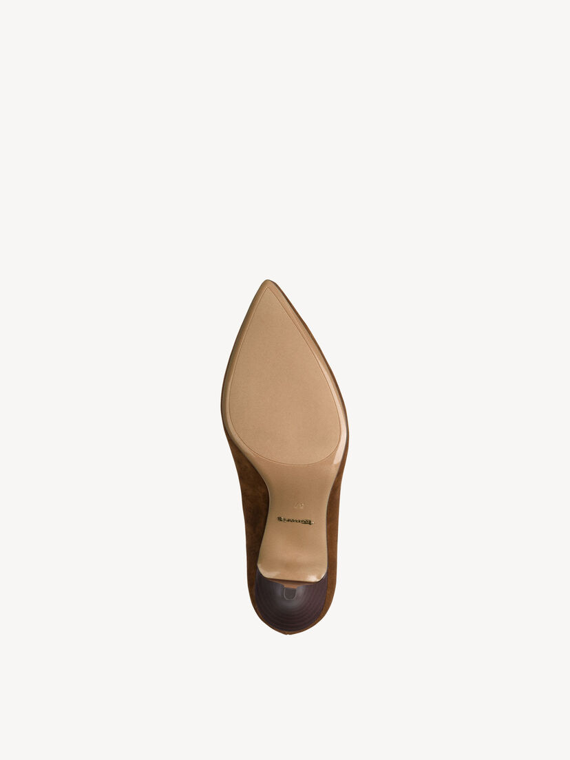 Leren Pumps - bruin