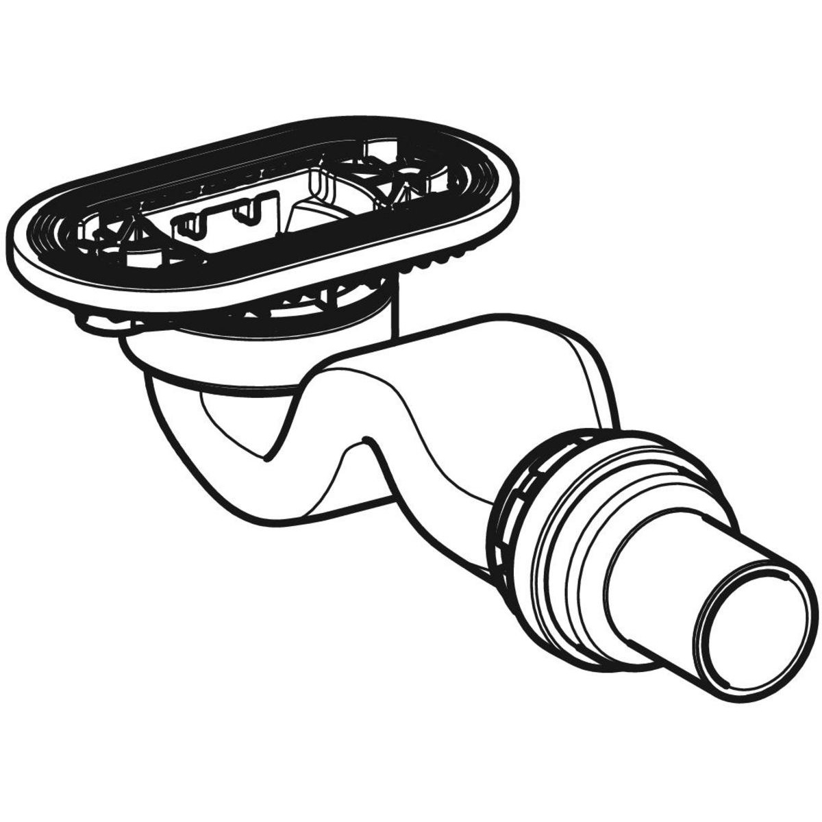 Geberit Sestra douchebaksifon PE 30mm
