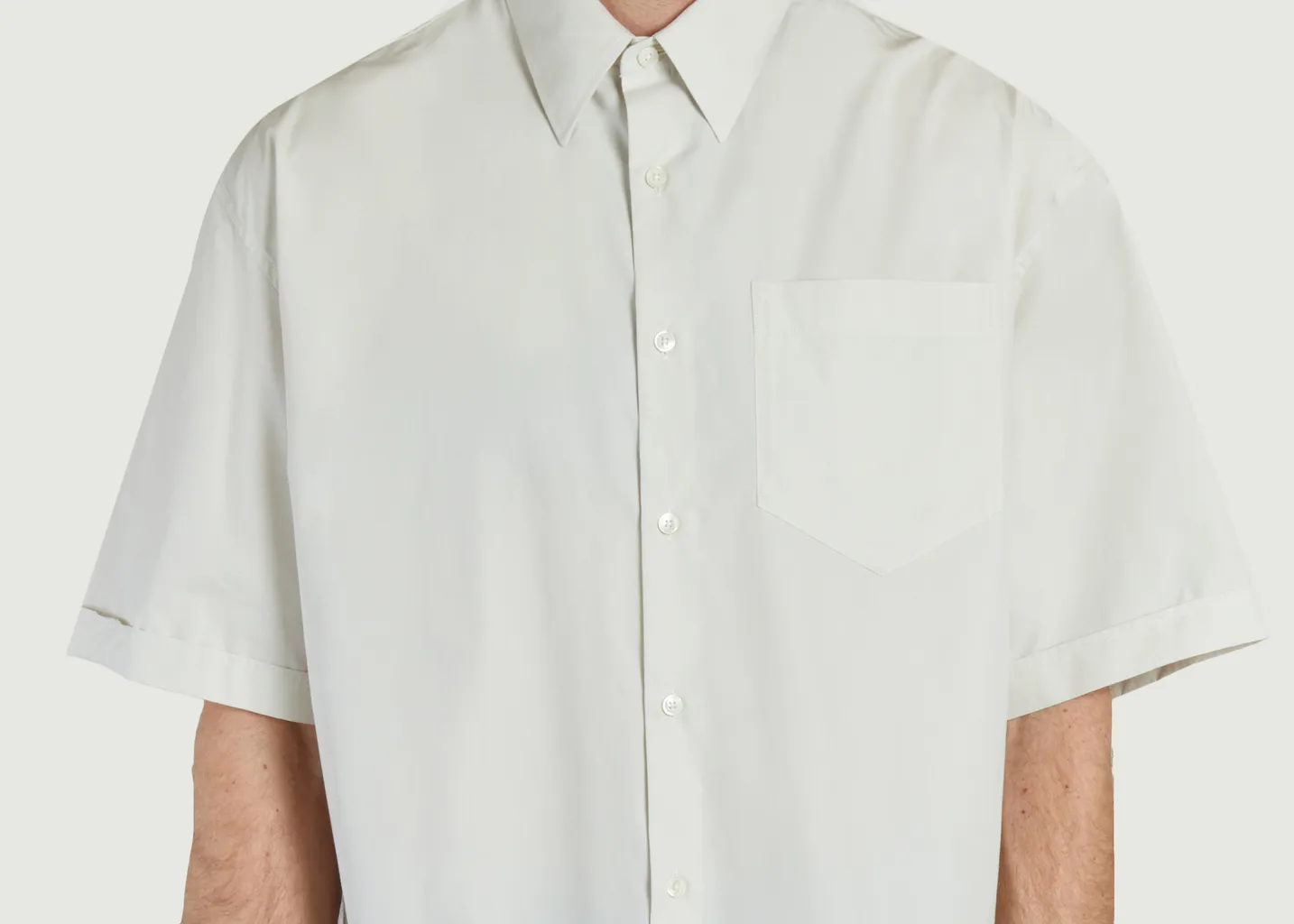 Chemise Boxy Manches Courtes AMI Paris