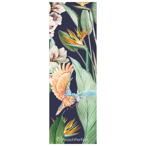 Tapete de ioga Peachperfect Hummingbird Navy