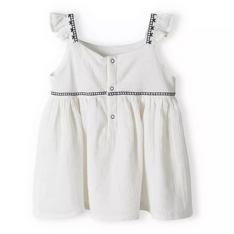MINOTI Top & Hose im Set WeißDunkelgrau