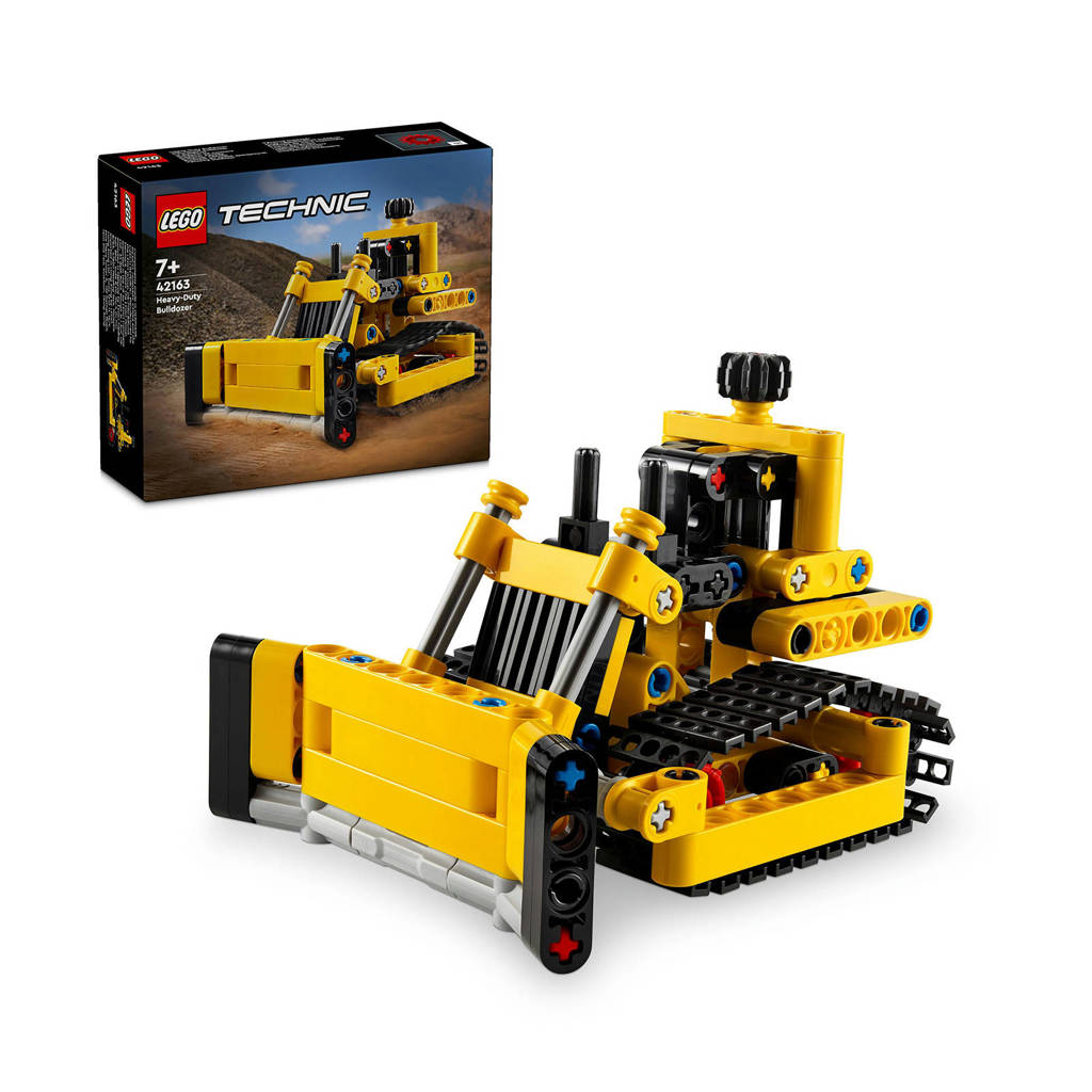 Lego buldozerZware bulldozer Speelgoed Voertuig Rollenspellen Set 42163