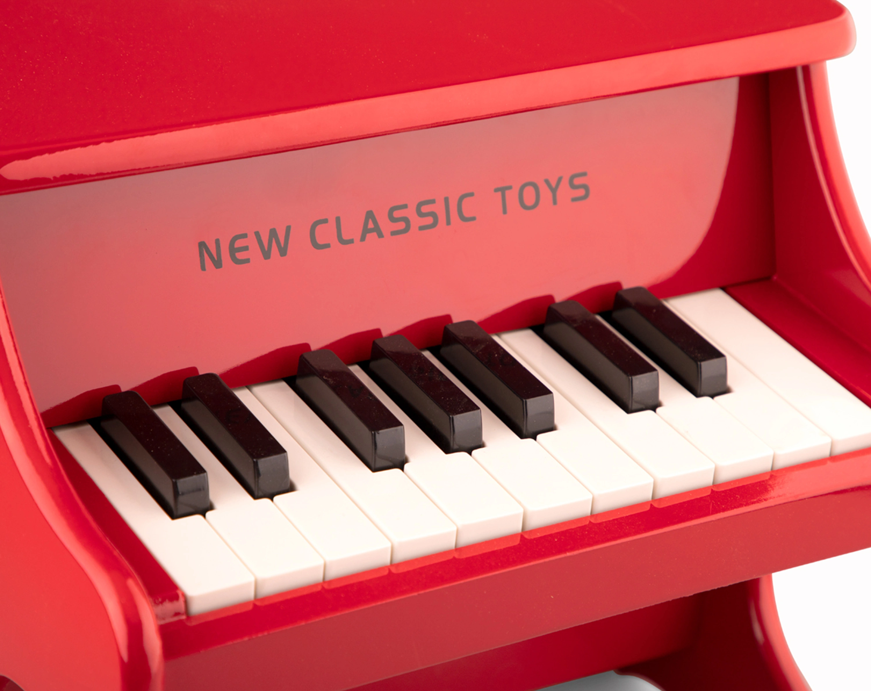 Klavier PIANO mit 18 Tönen in rot