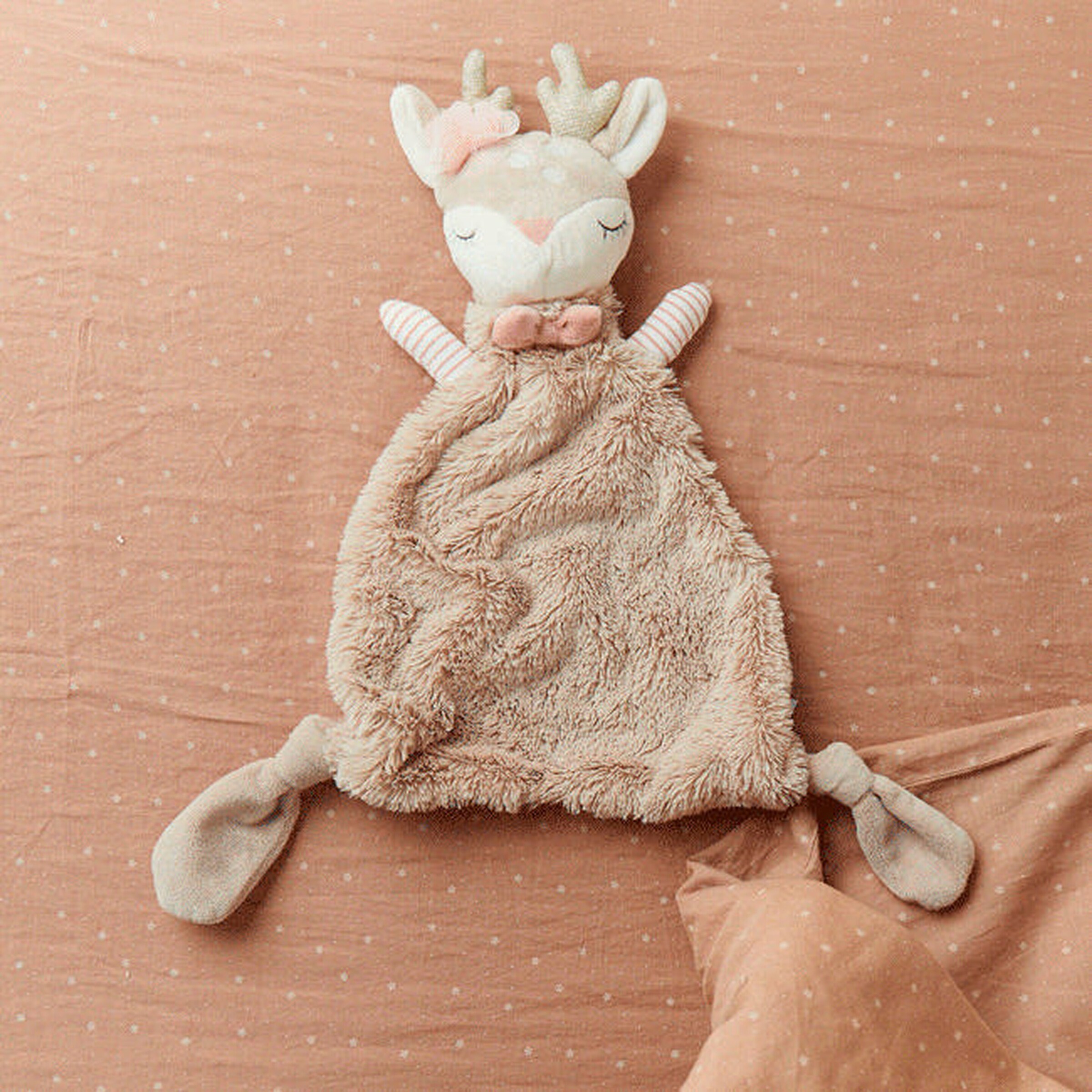 Bieco Schmusetuch Reh - ab Geburt Beige