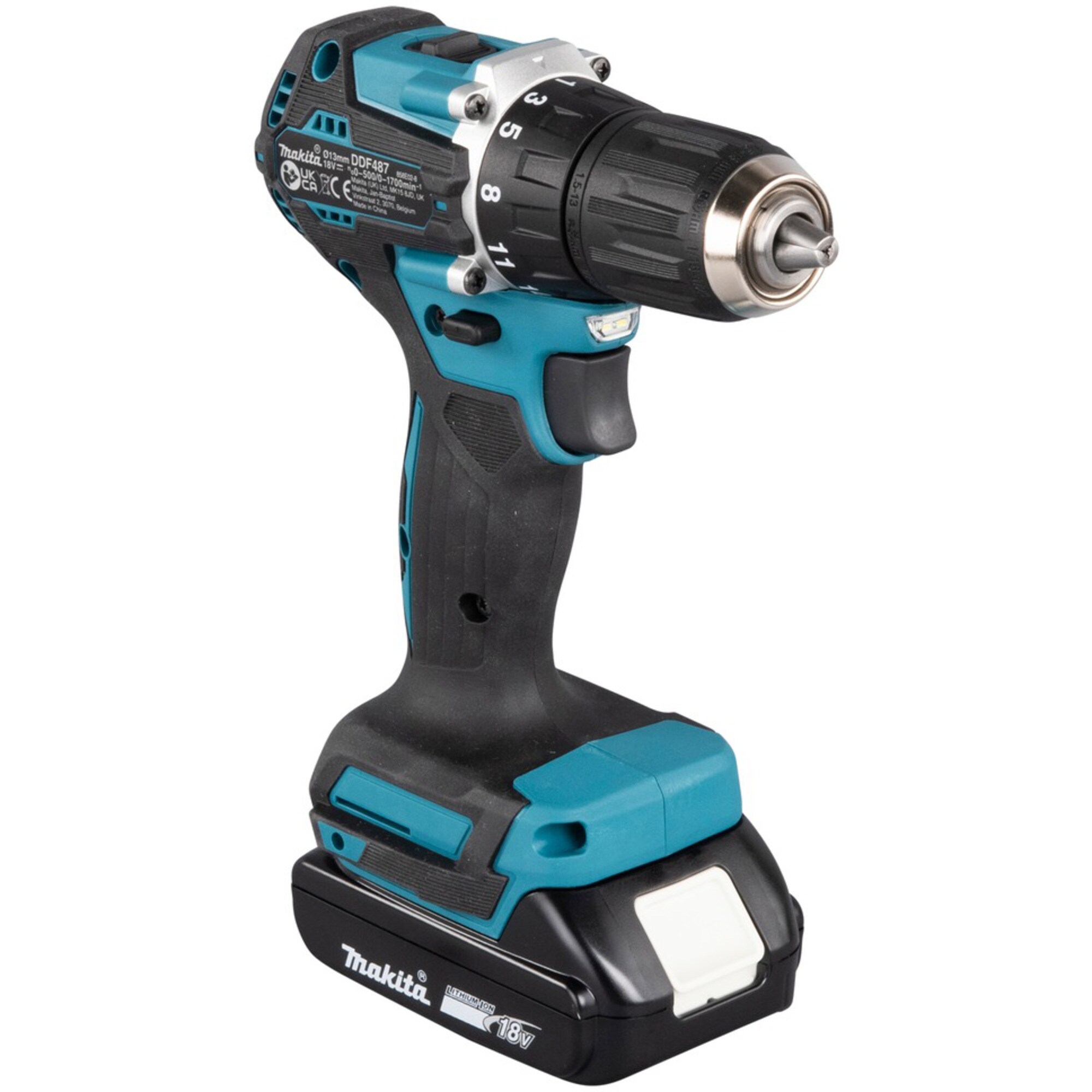 Makita Bohrschrauber Akku-Bohrschrauber DDF487RAJ, 18Volt
