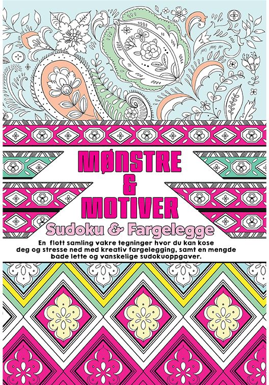 Mønstre og Motiver - Sudoku & Fargelegge