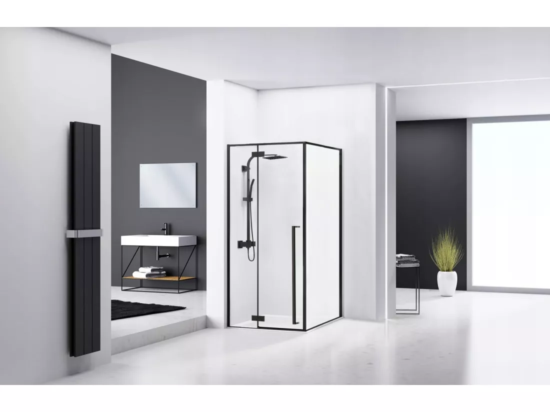 Cabine De Douche Rea Fargo 90X90 Black