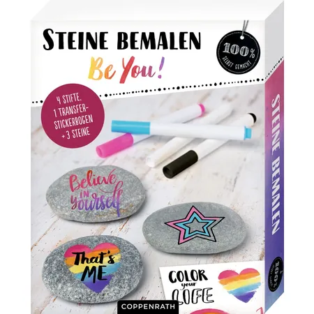 Coppenrath Verlag Steine bemalen - Be You! (100% s.g.)