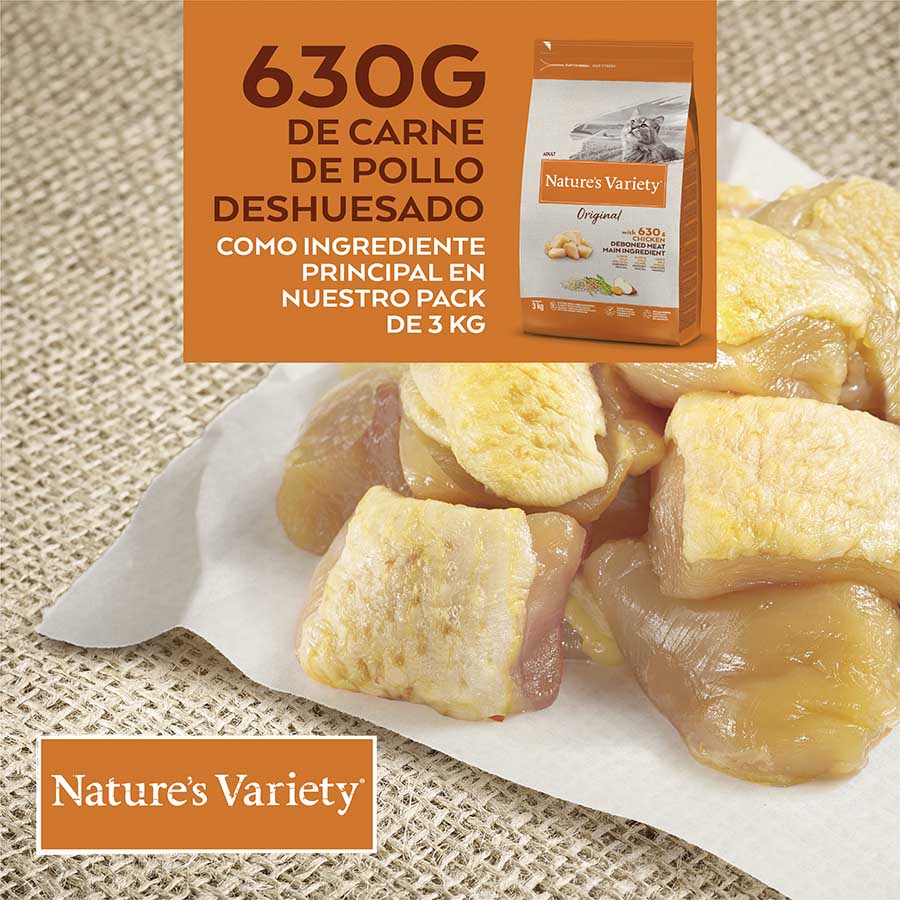 Ração Nature's Variety Original para Gatos Adultos com Sabor de Frango