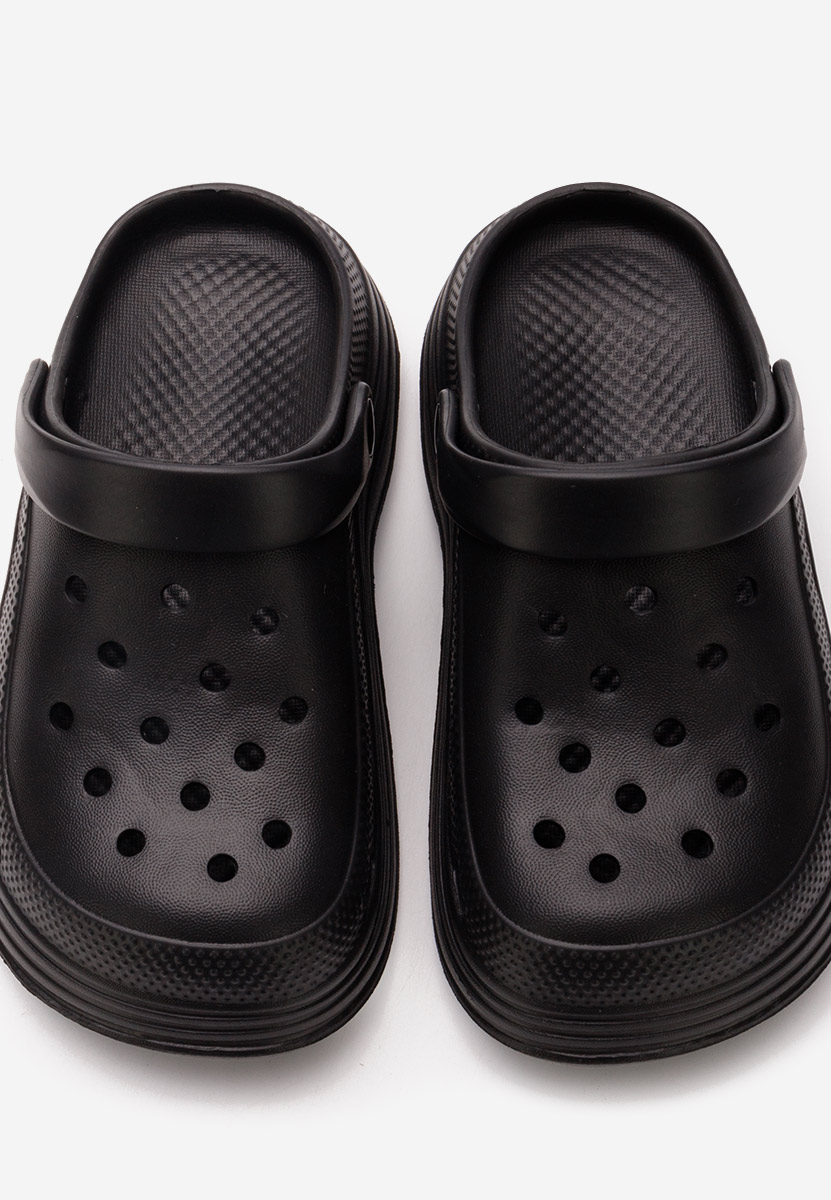 Mules pour enfants noirs Marrisa