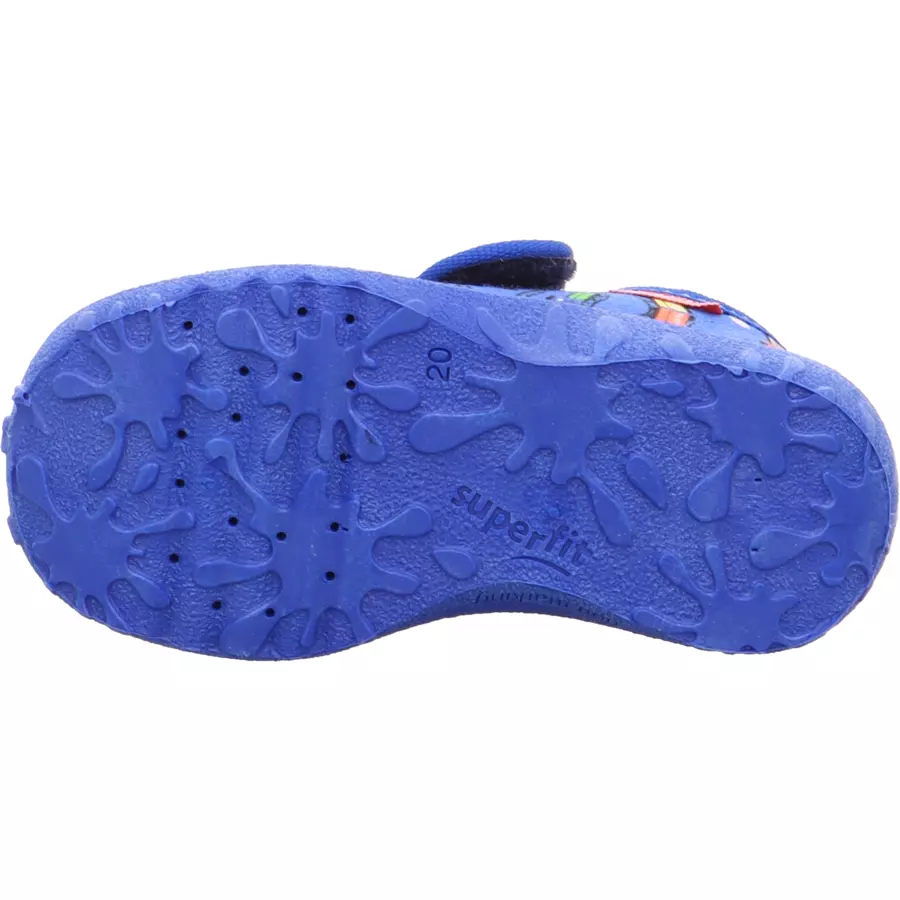 superfit Hausschuh Spotty blau (mittel)