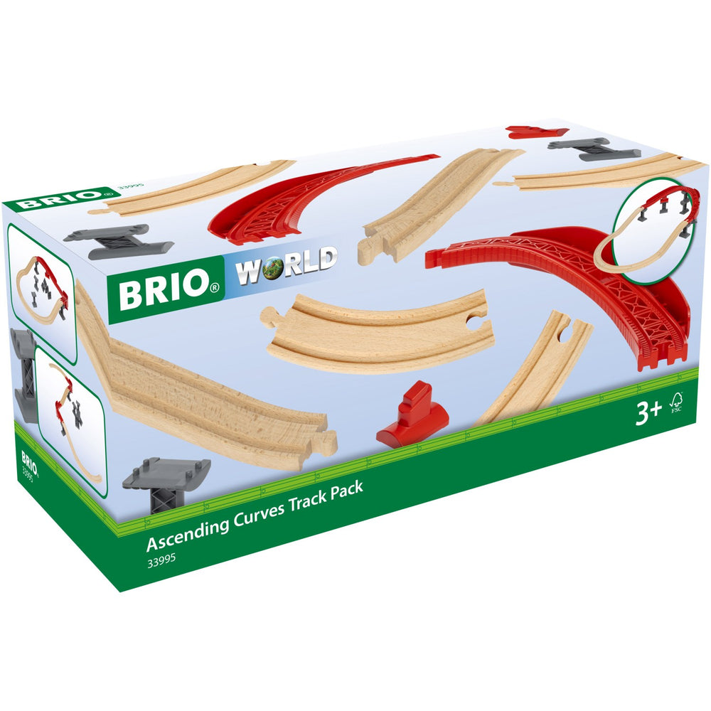 Køb BRIO® 33995 Pakke Med Hævede, Buede Skinner