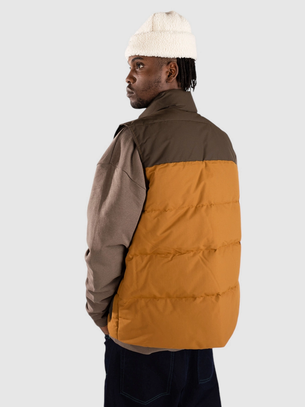 Patagonia Downdrift Vest shelter brown