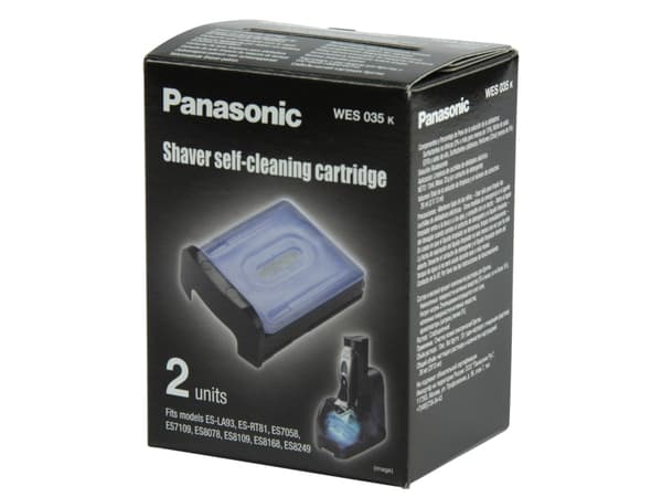 Panasonic WES035K503 - Rensepatronsett - for barbermaskin - for Panasonic ES7109S503, ES8109S503, ES8243, ES8243S803, ES8249S802, ES-LA93, RT81-S503