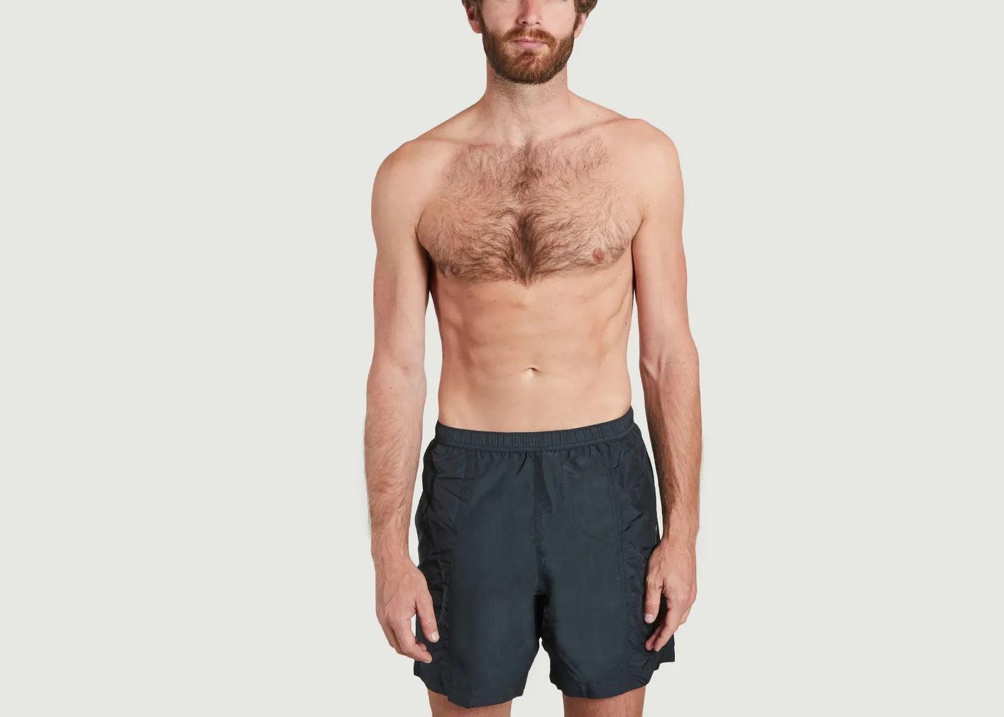 Short de bain Ami de Cœur en toile de nylon recyclée AMI Paris