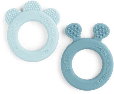 Done By Deer Bitering Deer Friends 2-pack, Blue