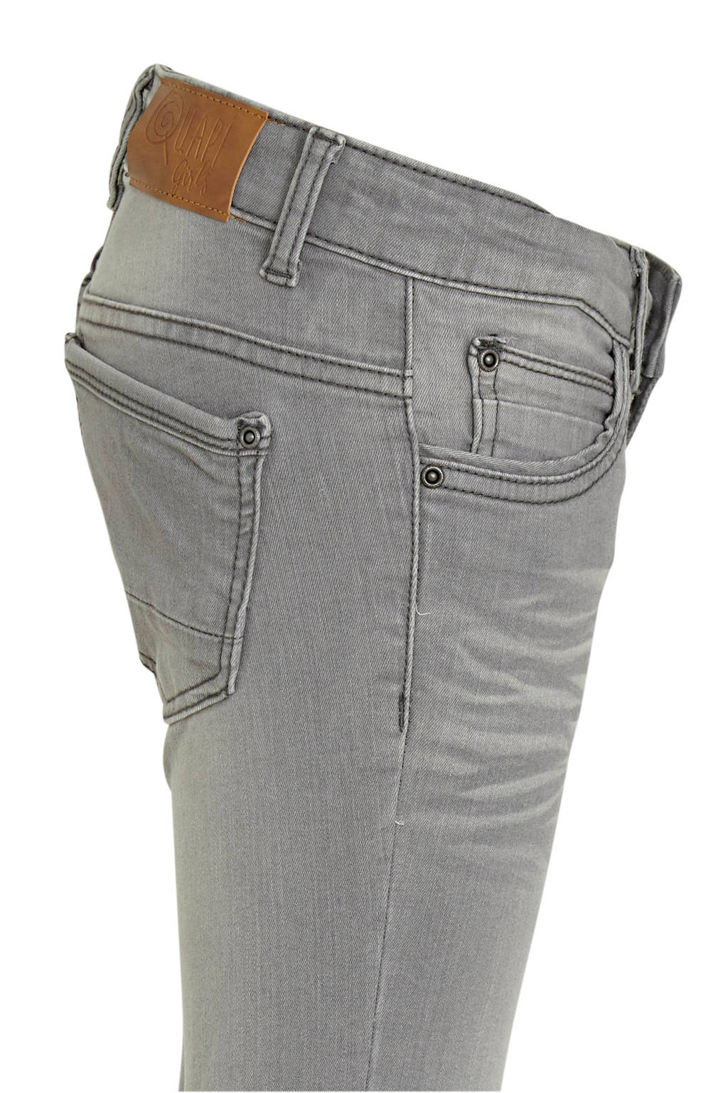 Quapi skinny fit jeans Josine grijs