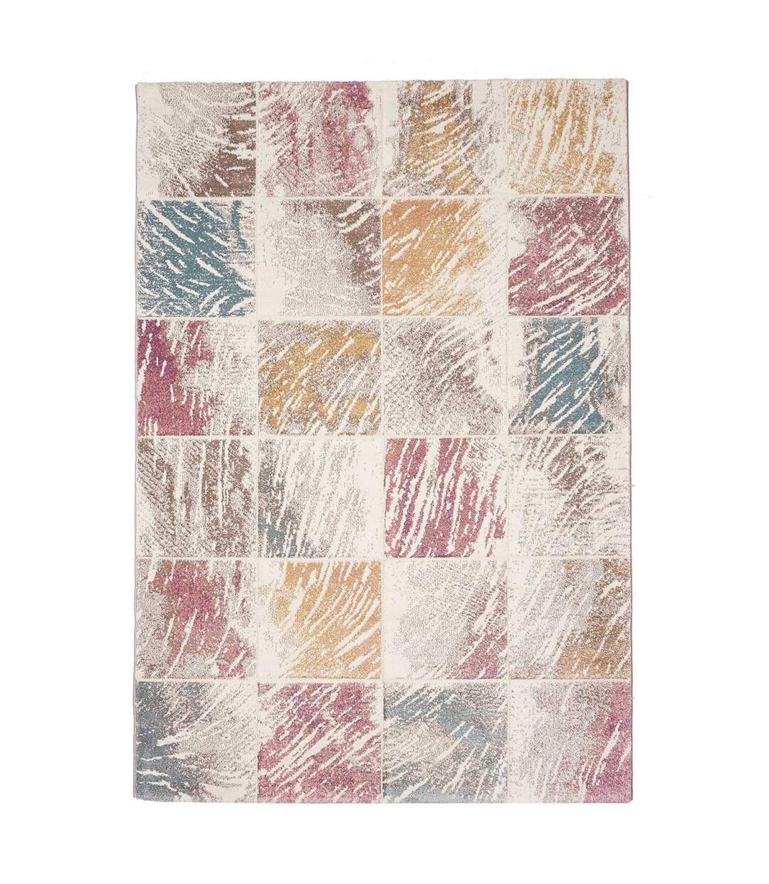 Tapis salon PASTEL BEAUTY en polypropylène doux et soyeux OEKO TEX