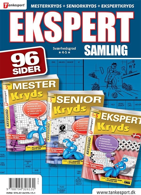 Ekspertsamling Krydsord - Keesing - Bog