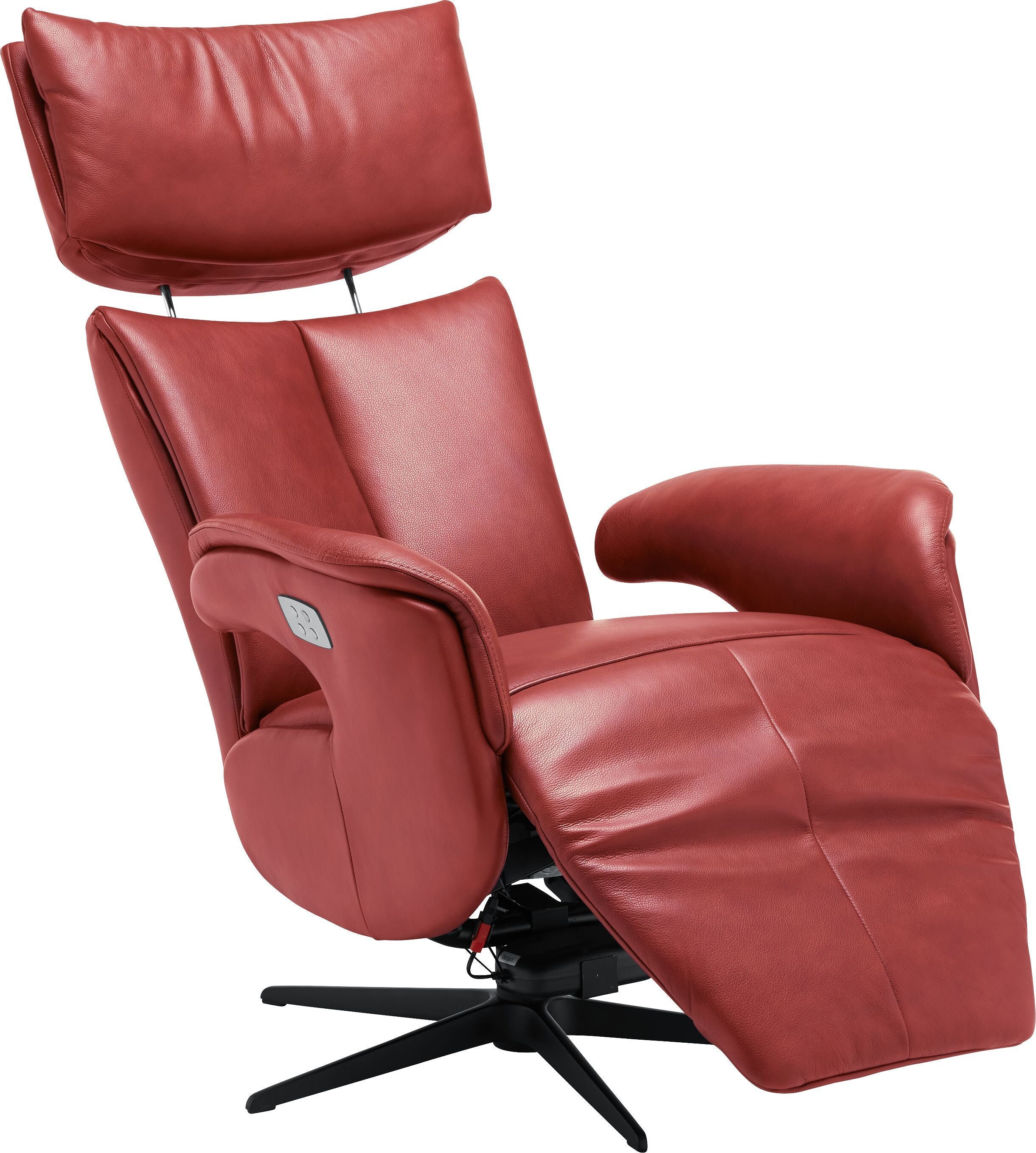 GÖTZ Relaxsessel - Rot / B: 69.0 cm x T: 81.0 cm x H: 116.0 cm
