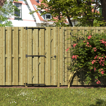 Tuinpoort Jumbo grenen hout 180 x 90 cm